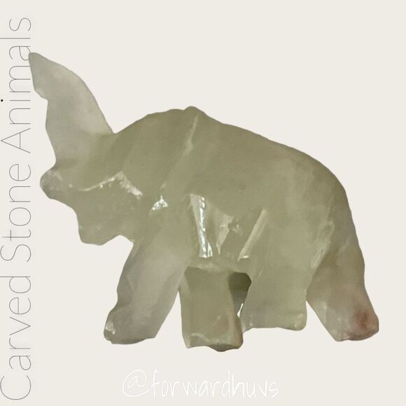 Hand Carved Stone Animal Figurines - Picture 6 of 11